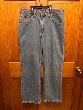 Carhartt Women’s Light Wash Straight Leg Jeans